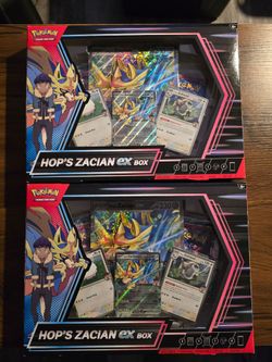 Pokémon Hop's Zacian ex Box