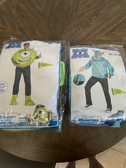 Pixar Monsters costumes- Sulley & Mike