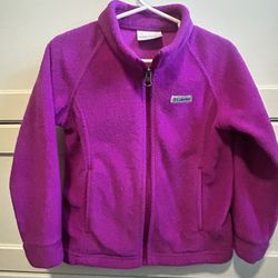 4T Girls Columbia Fleece Jacket 