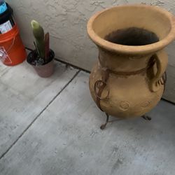 Rustic decoration jarrón