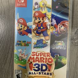 Super Mario 3D All Stars For Nintendo Switch (new And Sealed)