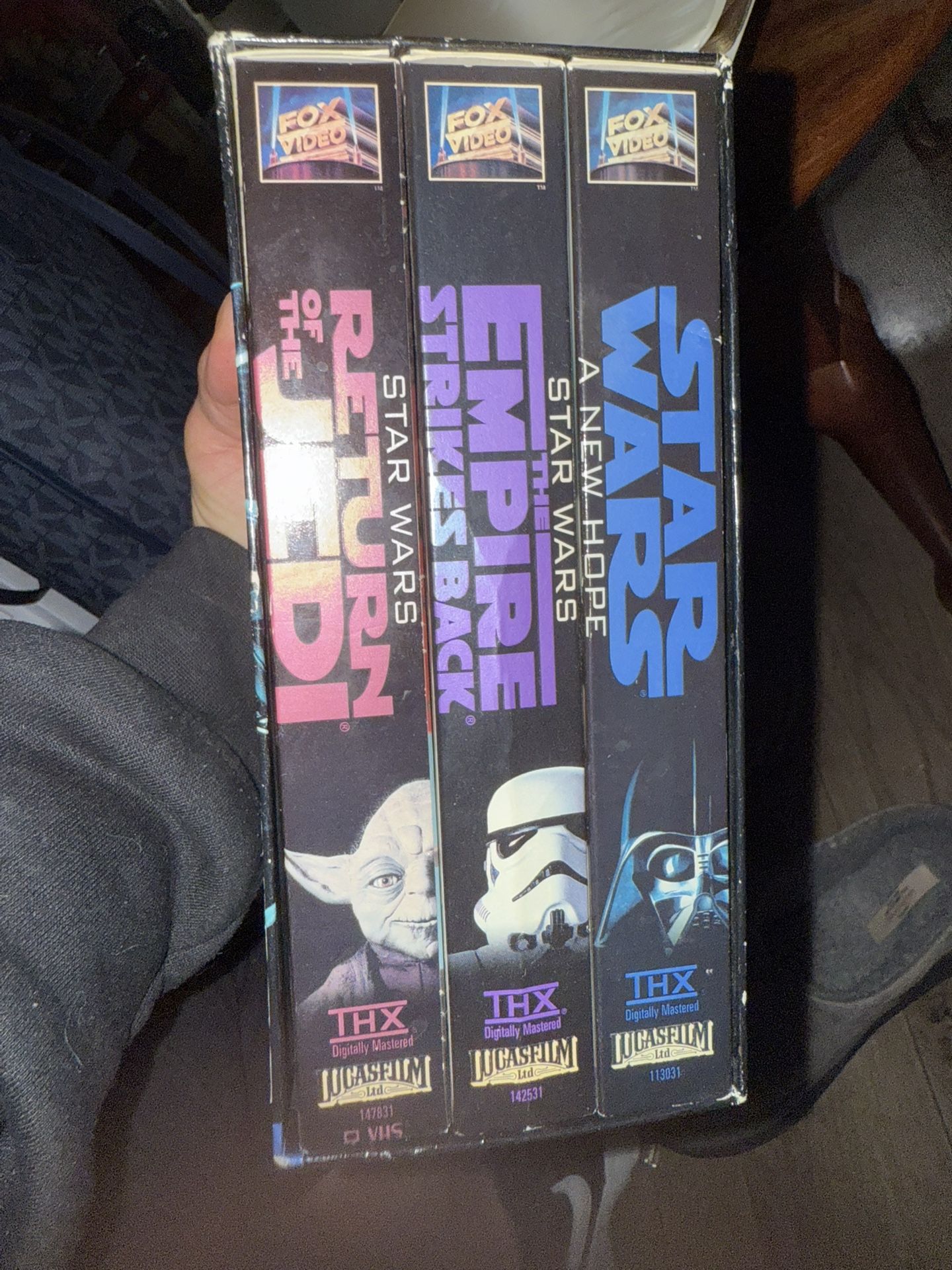 Star Wars Boxed Collectors Edition VHS Tapes
