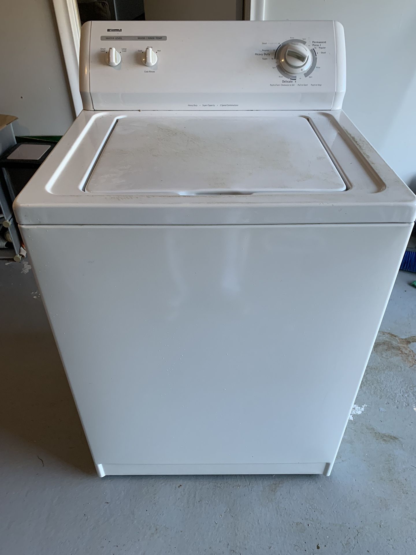 Kenmore washer