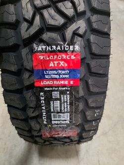 Brand New Tires (1) Pathraider Wildforce ATX (LT28570R17) (Single) ($149)