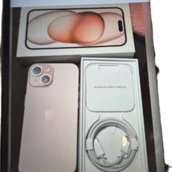 iPhone 15 256gb Pink BRAND NEW IN BOX