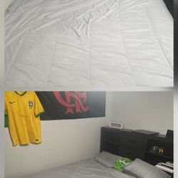 Queen Bed With Mattress 