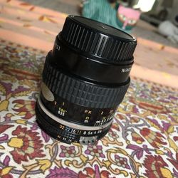 Nikon F3 Lens (micro NIKKOR 55mm)