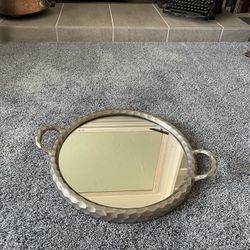Mirror Tray Metal Rim