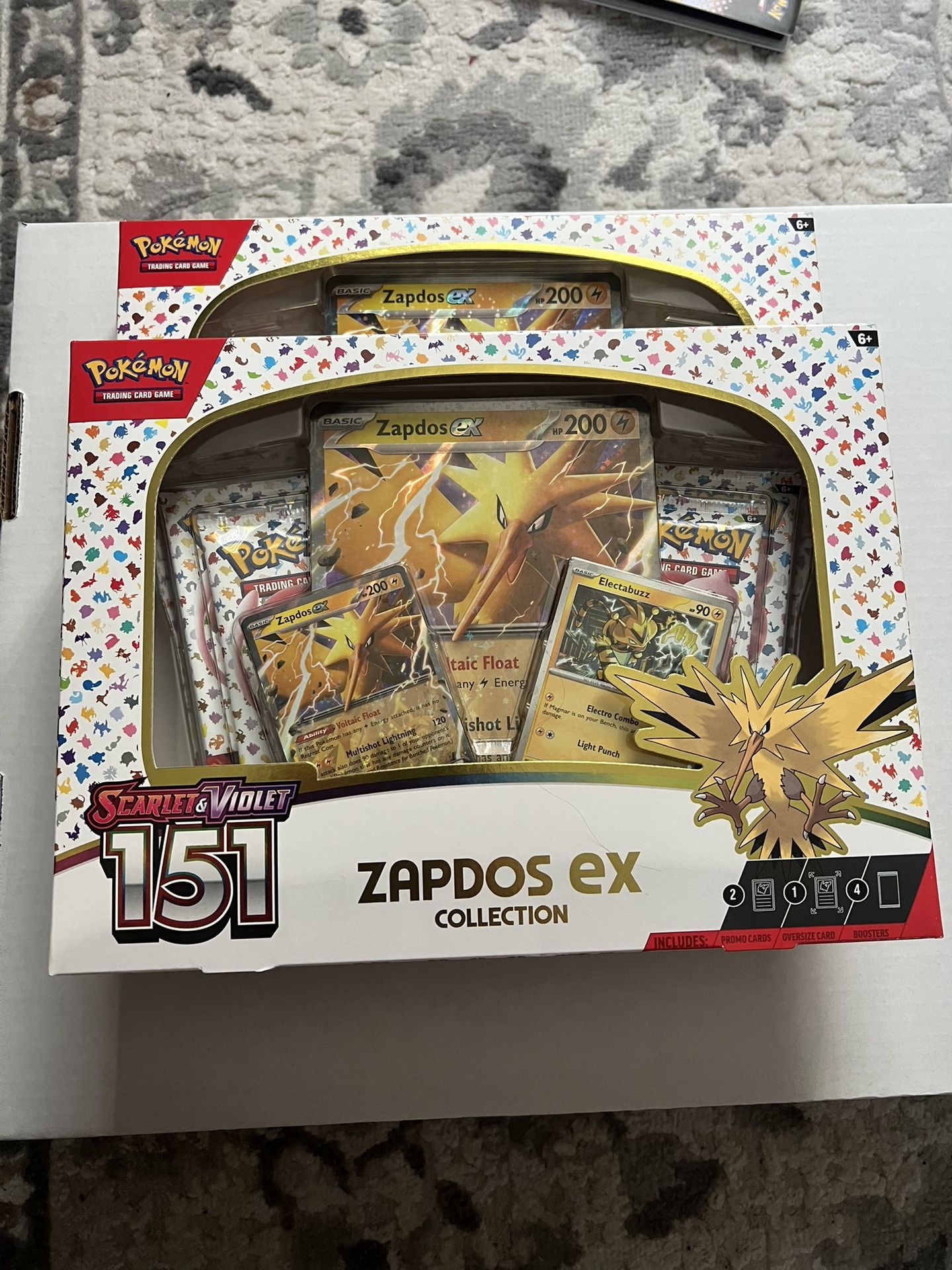 Pokemon 151 - Zapdos Ex Collection