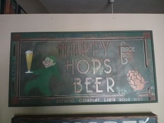 Redtop model happyhops beer signs