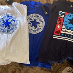 Men’s Converse Shirts Size L Brand New