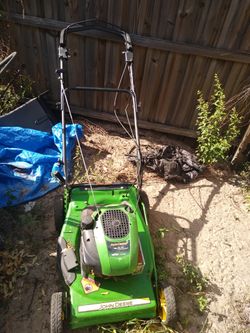 John Deere mower