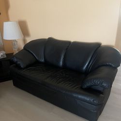 black couch