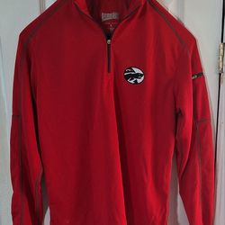 RED PULLOVER SIZE SMALL 