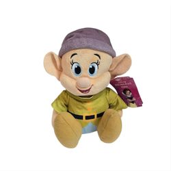 Disney Princess Store Snow White And The Seven Dwarfs Dopey Plush 8" Stuffed GUC