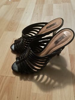 Shultz Black Patent Leather Heels Size 8