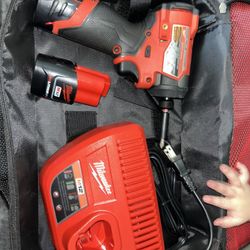 Milwaukee M12 Stubby Impact 1/4 Kit - $150