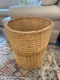 Woven large basket