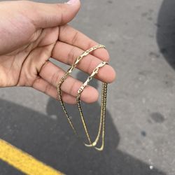 Gold Chain 14k Stamped Plated 