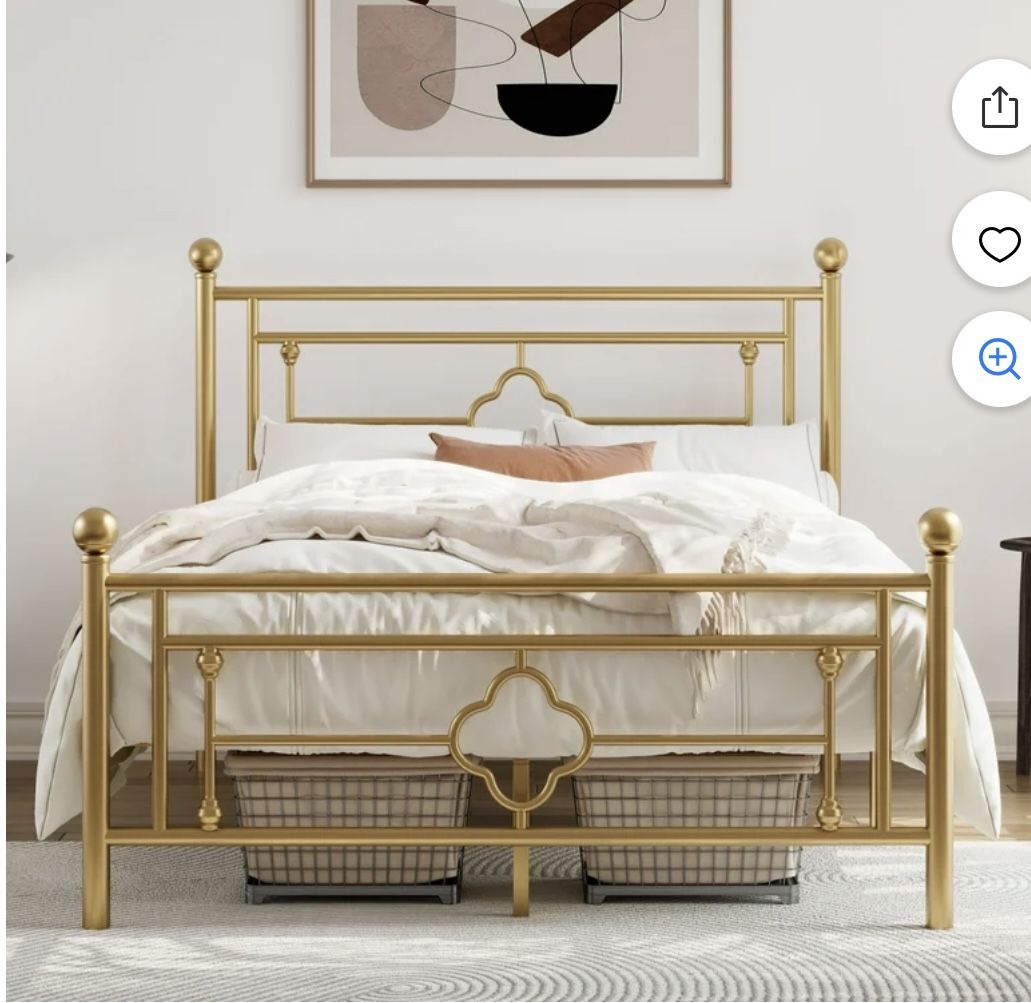 Brand New Queen Size Metal Bed Frame