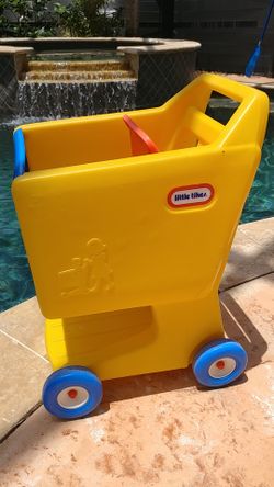 Little Tikes Vintage Shopping Grocery Cart Doll Seat