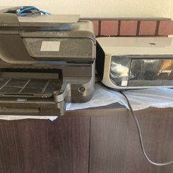 2 Printers HP & Canon