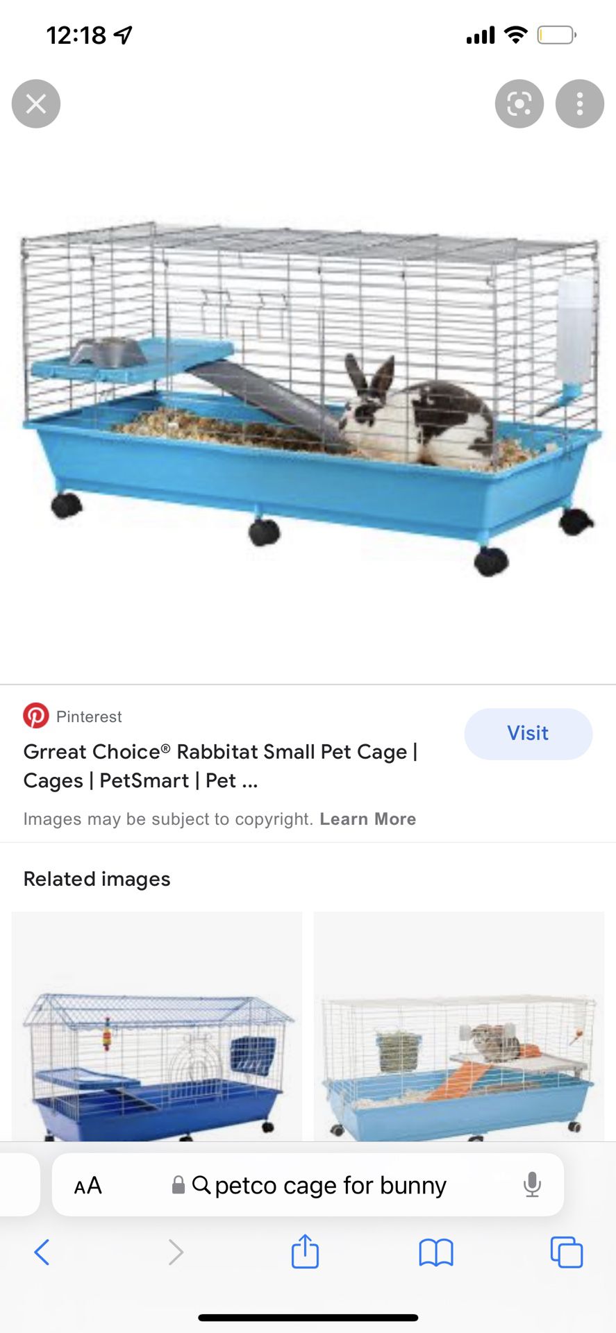 Bunny Cage For Sale 