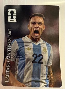 Lautaro Martinez Argentina Coca Cola Fifa World Cup Sticker