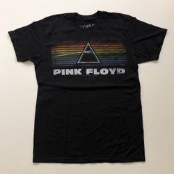 liquid blue pink floyd tee shirt