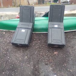Storage Bins And Canoe