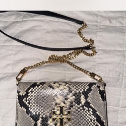 Tory Burch Snake Print crossbody 