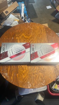 2 Dozen Maxfli tour X with alignment aid