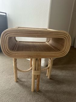 Nightstand/Side Table Bamboo