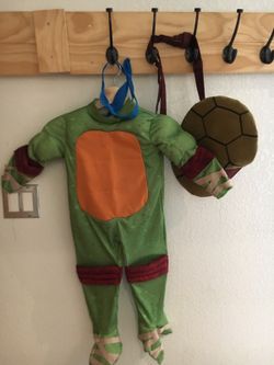 Ninja turtles costume 3t-4t
