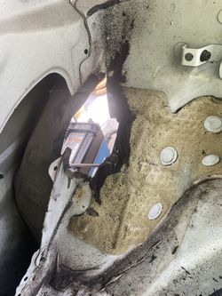 Rusted Metal Piece Repaired 