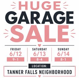 Huge garage sale