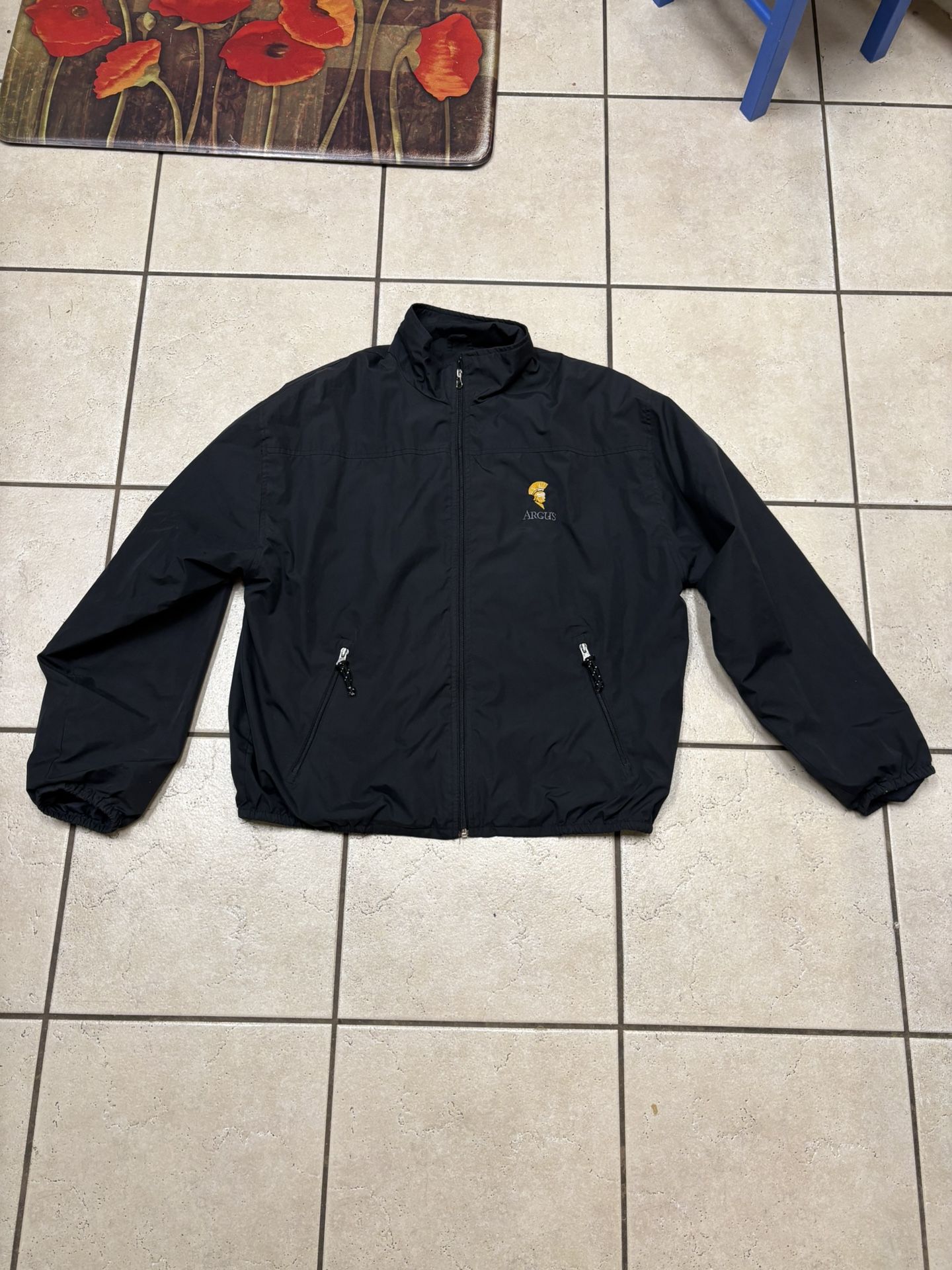 Argus Rain Jacket Men’s Zip Up Size Large