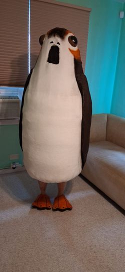 Smaller size adult Homemade Porg costume / Star Wars cosplay