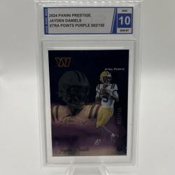 Jayden Daniel’s Graded 10 #2/150