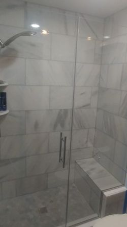 Custom shower doors