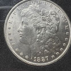 1887 P Morgan Dollar VF