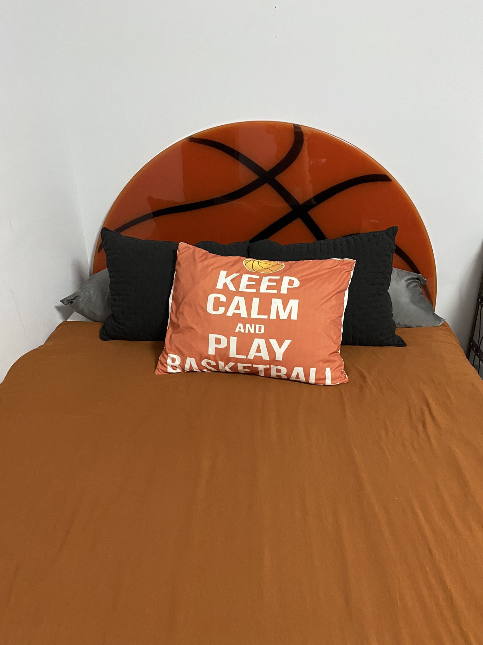 Queen Size Resin Custom Made Basketball Headboard