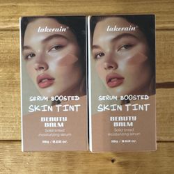 Lakerain Foundation, Skin Tint & Contour Stick, Serum-Boosted Beauty Balm #06