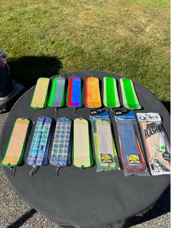 Salmon Fishing Flashers – Hot Spot, Pro-Troll & Jim's Break-Away