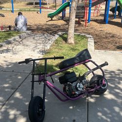 bam 6inch  mini bike 