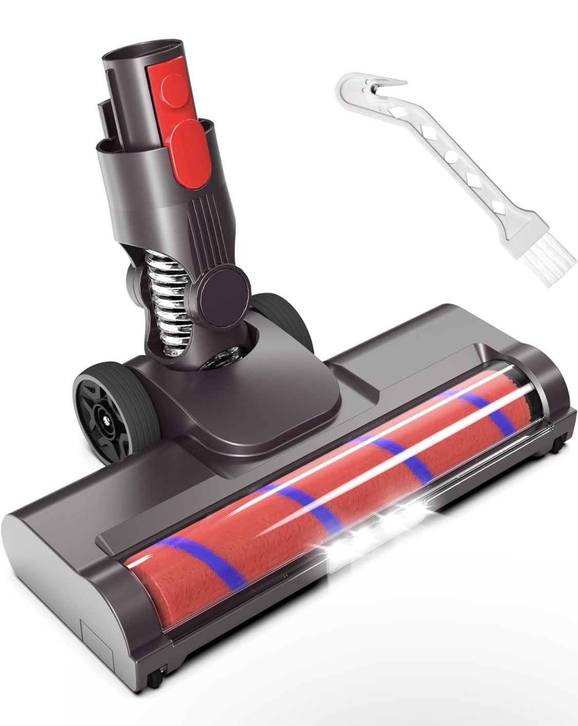 Soft Roller Brush Head Replacement with LED Light