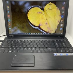 ..TOSHIBA SATELLITE…INTEL CELERON…..C55A....$ 225.00. 500 GB…..HHD...8.0 RAM . READY FOR CLASSES ON LINE OR WORK FROM HOME