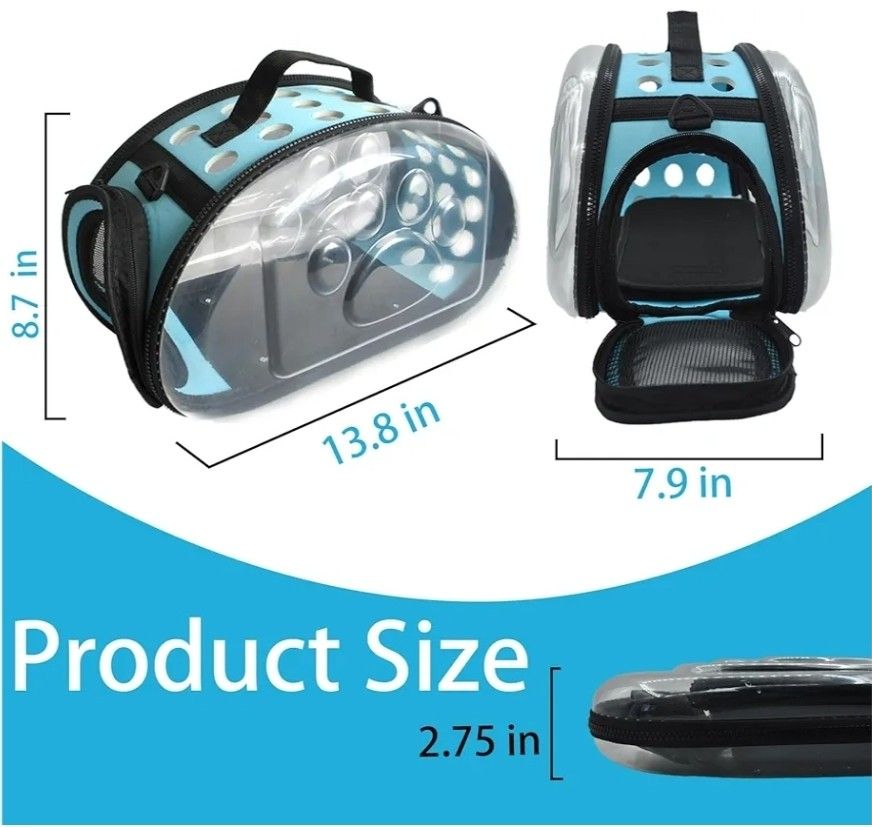 Dog, Cat, small animal Outdoor Pet Carrier Storage Bag, which is a portable carrier designed for cats and other small animals