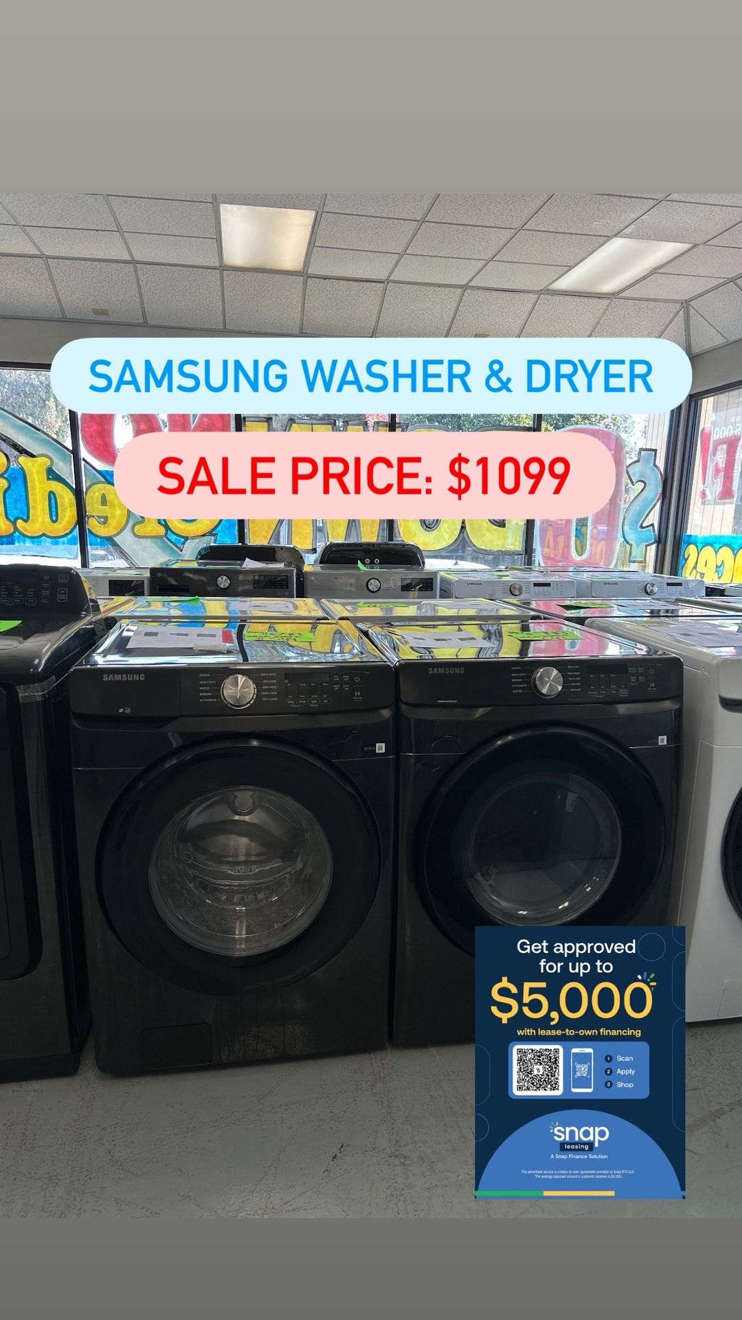 Samsung Washer And Dryer Set