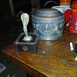 Parker Cigar Lighter And 1800's Jelwery